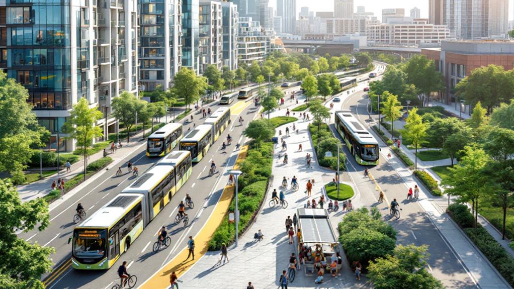 eco friendly transit options available