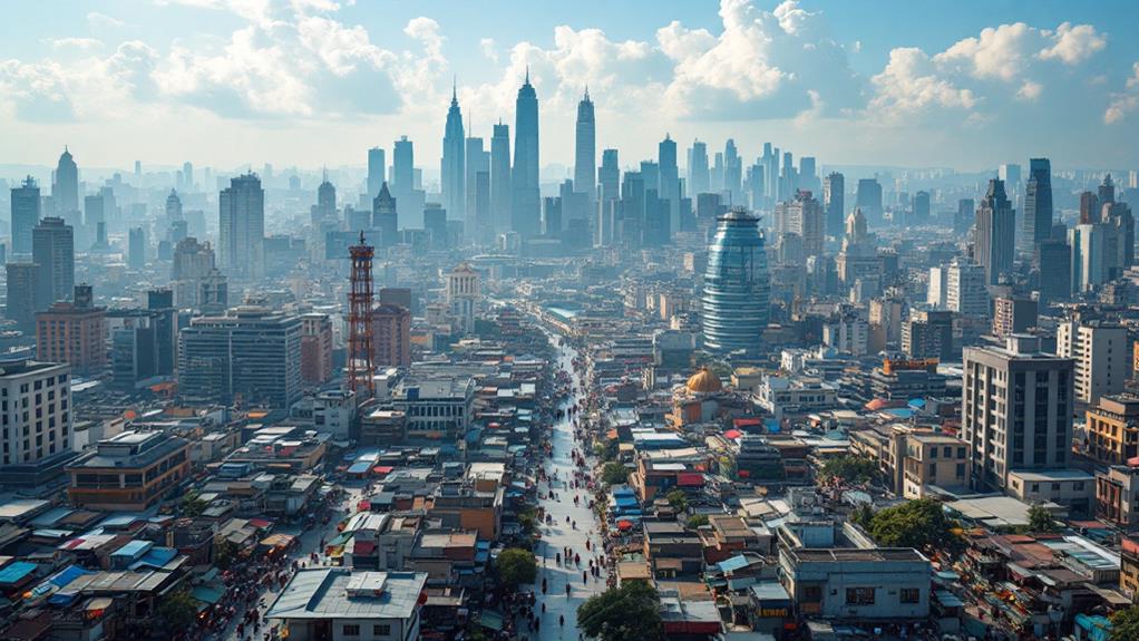 urban areas economic influence