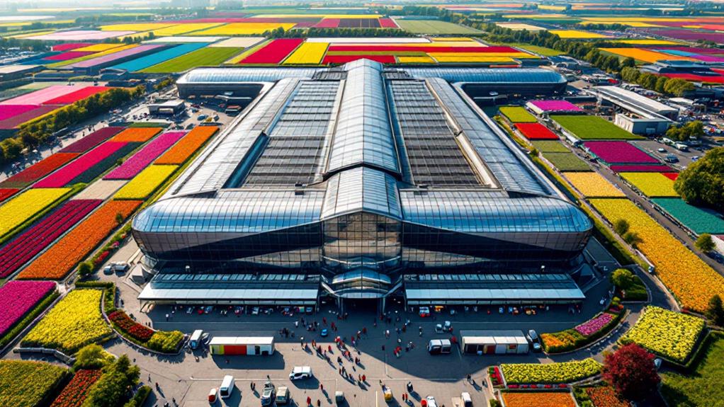 world s largest flower auction