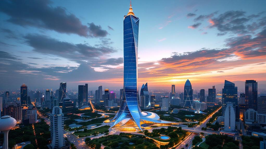 seoul s iconic lotte tower