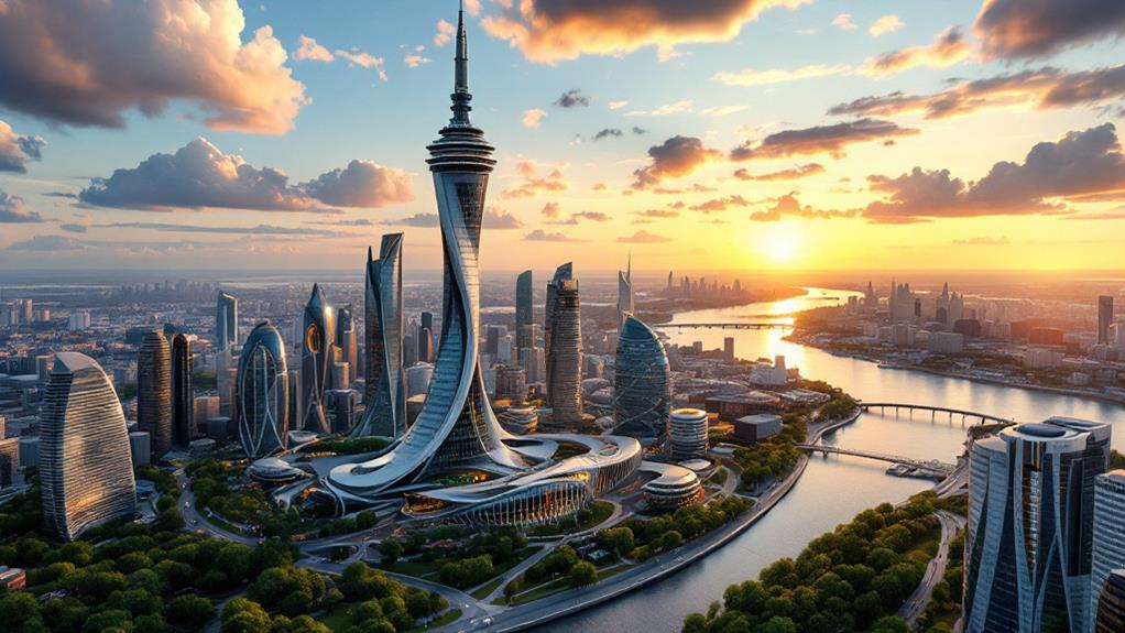 sculptural residential skyscraper design