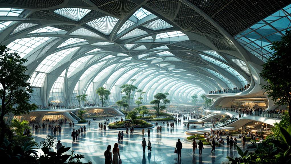 modernized airport terminal concepts