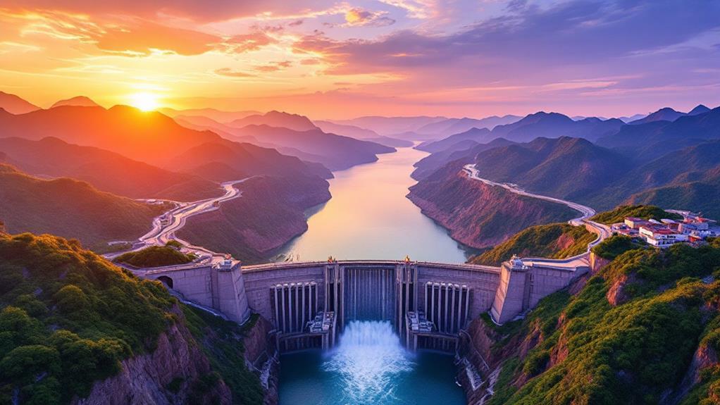 massive hydroelectric power project