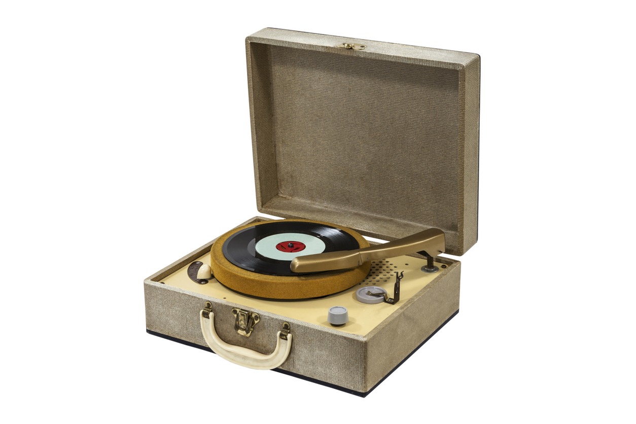 Portable record player