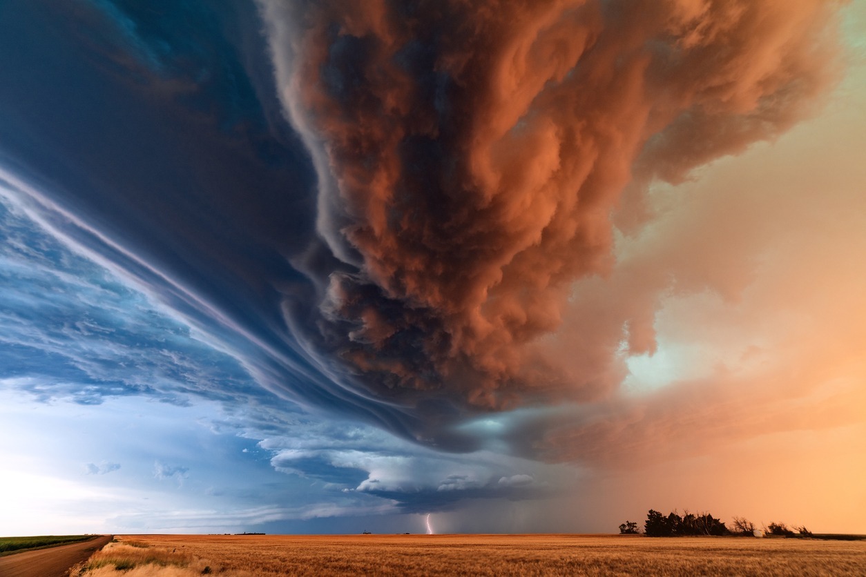 Supercell thunderstorm