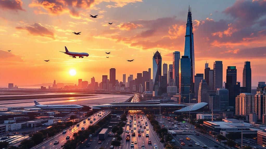 close to airports access