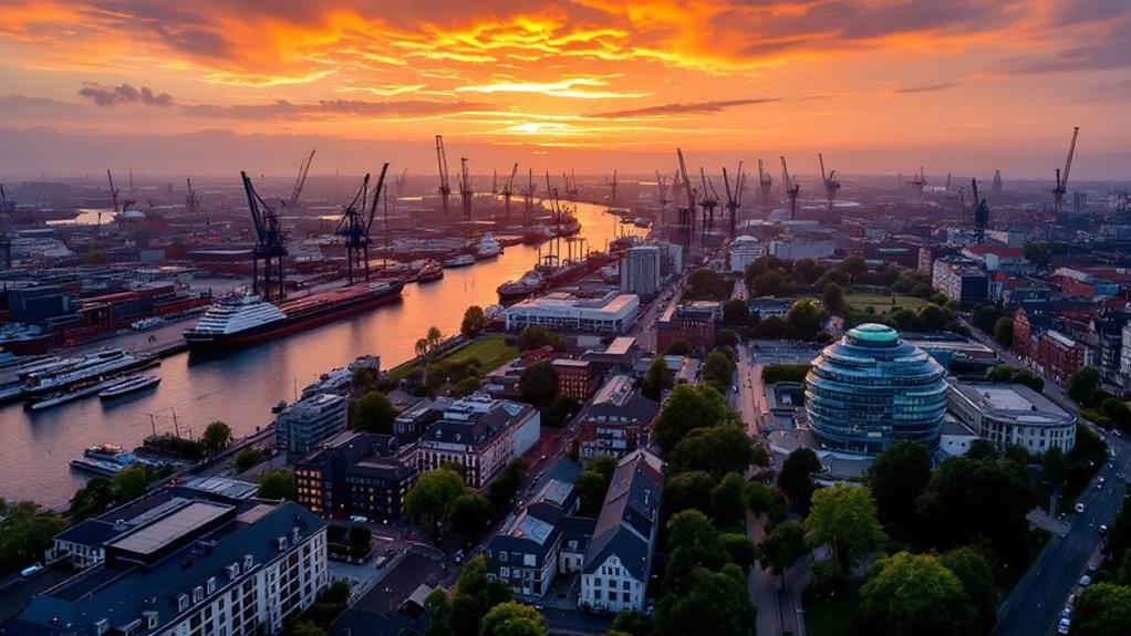 rostock s thriving economic development